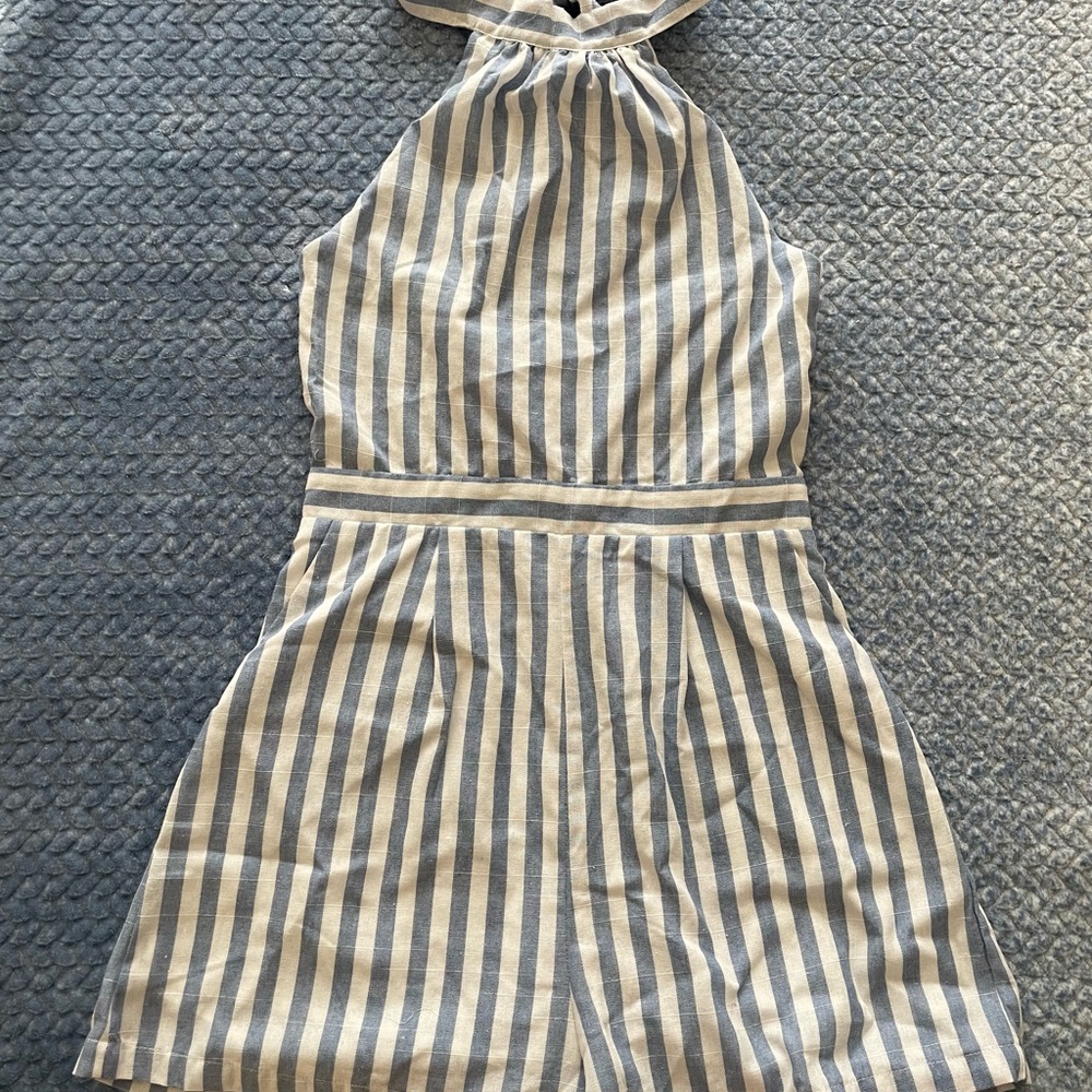 Striped Romper